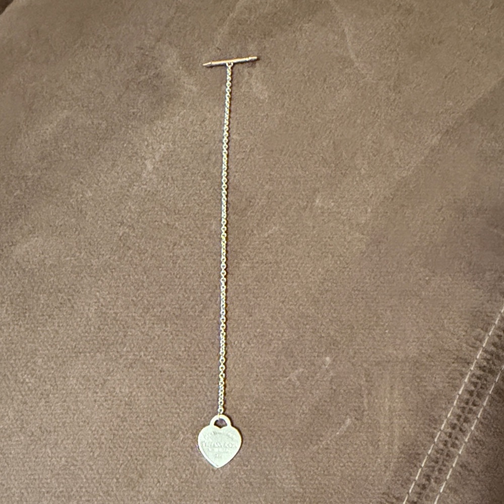 Tiffany & Co. Silver Heart Tag Bracelet